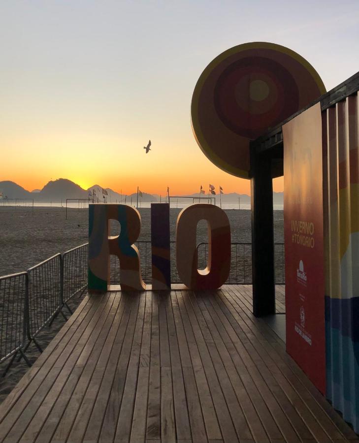 Copa Beach Home - Copacabana Posto 4 Quadra Da Praia Rio de Janeiro Ngoại thất bức ảnh